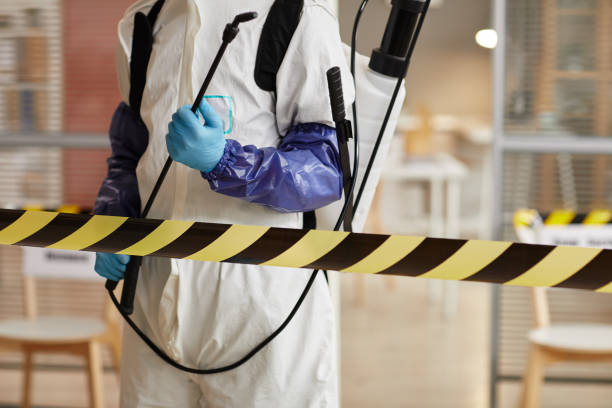 Professional Biohazard technician working in Litchfield, MI